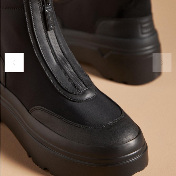 NWT Hunter Explorer Zip Ankle Flatform Boots - Picture 3 of 5